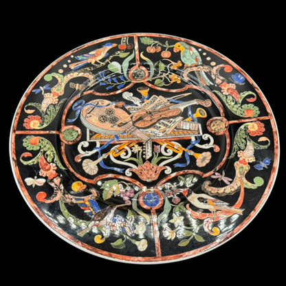 Villeroy & Boch Intarsia: Platzteller / Pizzateller / großer Teller 29 cm - Volldekor