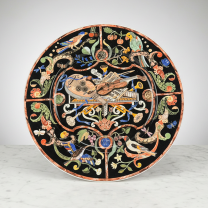 Villeroy & Boch Intarsia: Platzteller / Pizzateller / großer Teller 29 cm - Volldekor