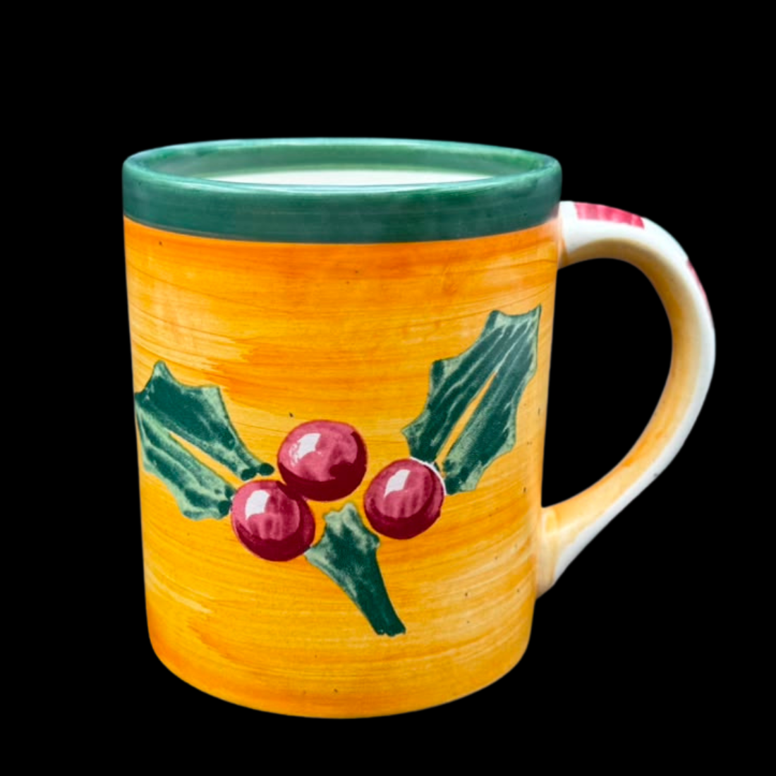 Villeroy & Boch Switch Winter Season Feliz Navidad: Henkelbecher / Kaffeebecher Mistelzweig