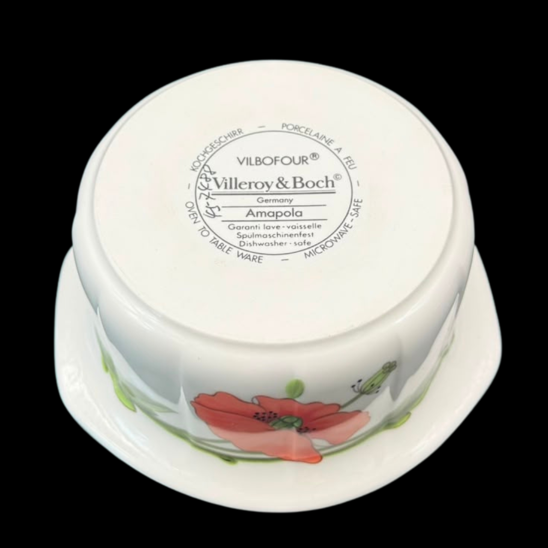 Villeroy & Boch Amapola: Auflaufform, rund  14 cm - neu