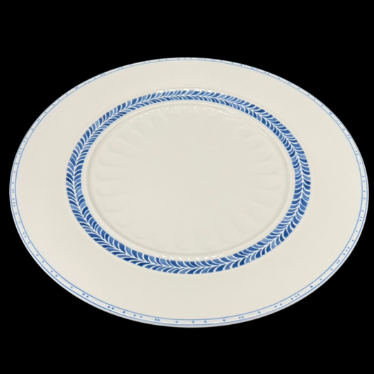 Villeroy & Boch Farmhouse Touch Blueflowers: Speiseteller / flacher Teller 28 cm Relief - neuwertig