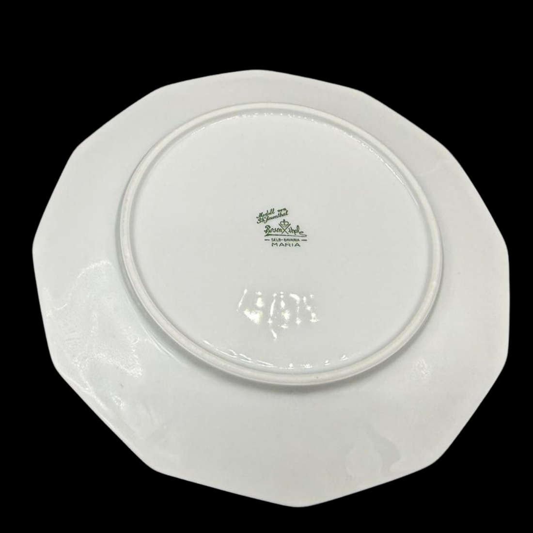 Rosenthal Maria Weiß Sommerstrauß: Kuchenteller / Frühstücksteller