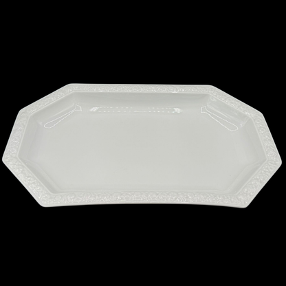 Rosenthal Maria weiß: Fleischplatte / Platte - 28 cm