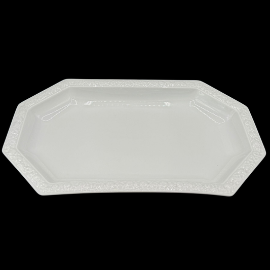 Rosenthal Maria weiß: Fleischplatte / Platte - 28 cm