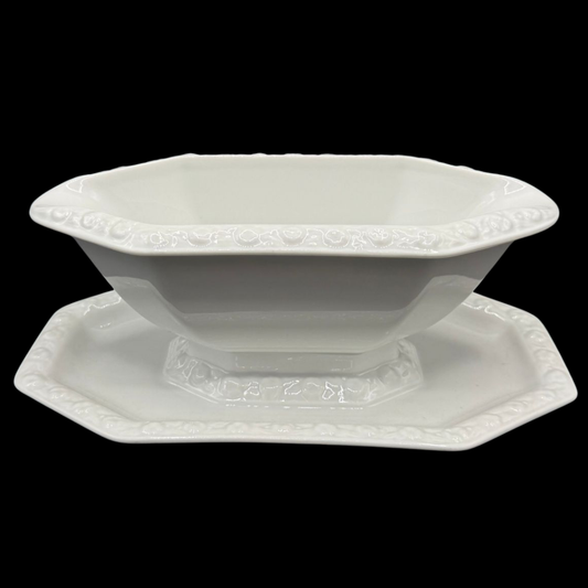 Rosenthal Maria weiß: Sauciere / Soßenschüssel - klein