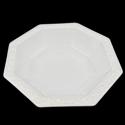 Rosenthal Maria weiß: Schüssel / Servierschüssel auf Fuß 24 cm