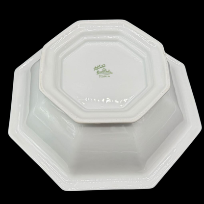 Rosenthal Maria weiß: Schüssel / Servierschüssel auf Fuß 27 cm - siehe Beschreibung