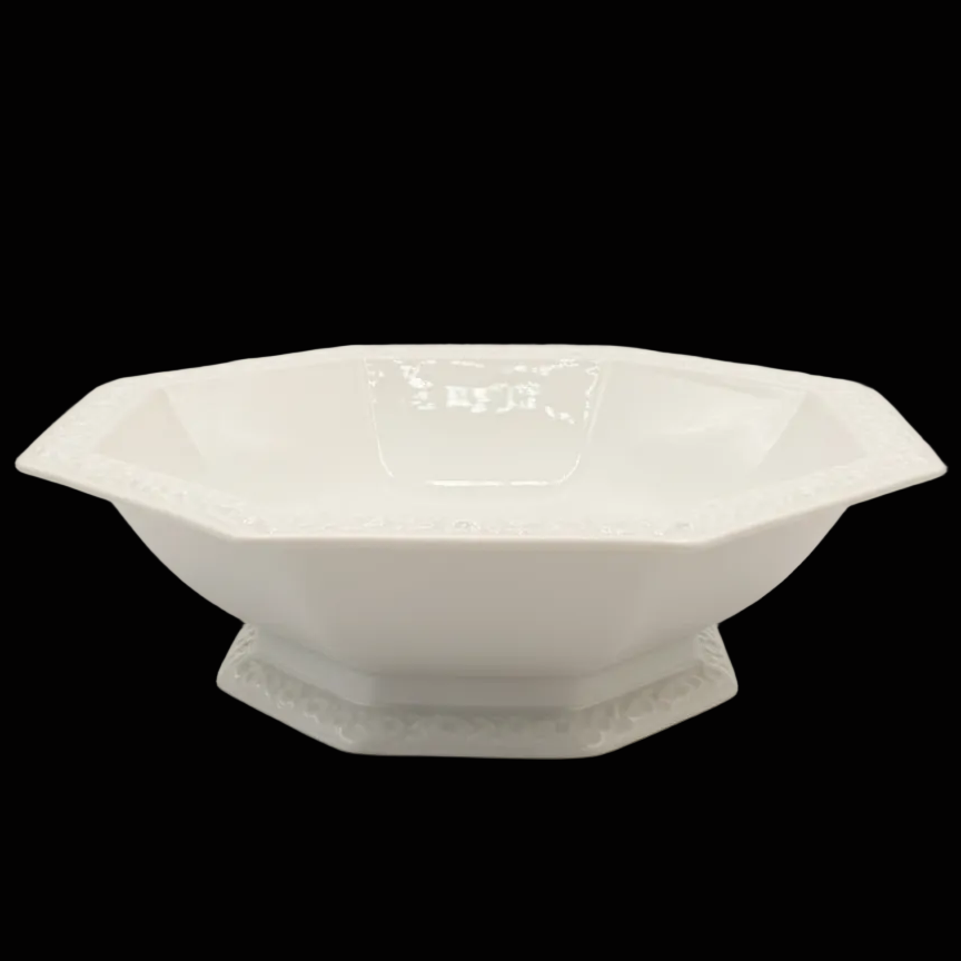 Rosenthal Maria weiß: Schüssel / Servierschüssel auf Fuß 27 cm