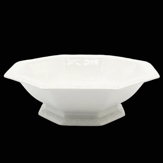 Rosenthal Maria weiß: Schüssel / Servierschüssel auf Fuß 24 cm