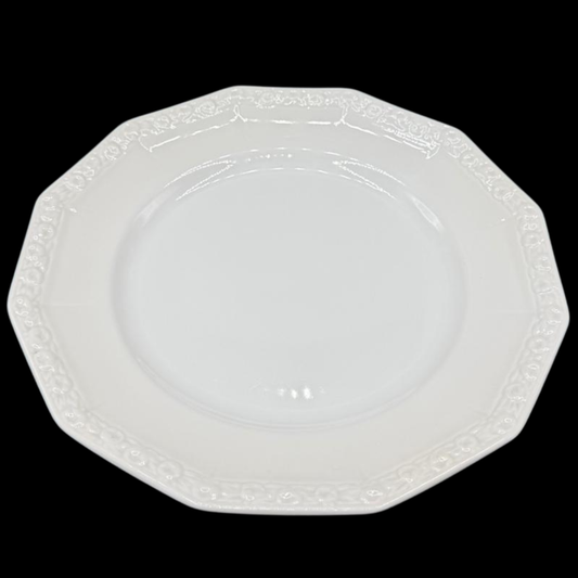 Rosenthal Maria weiß: Speiseteller / flacher Teller - gebraucht