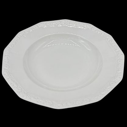 Rosenthal Maria weiß: Suppenteller / tiefer Teller - neu