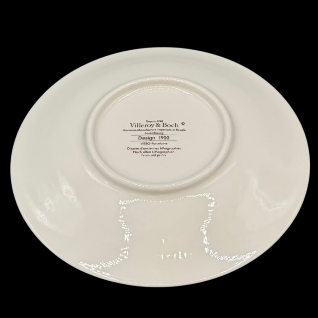 Villeroy & Boch Design 1900: Unterteller / Untertasse 15,5 cm