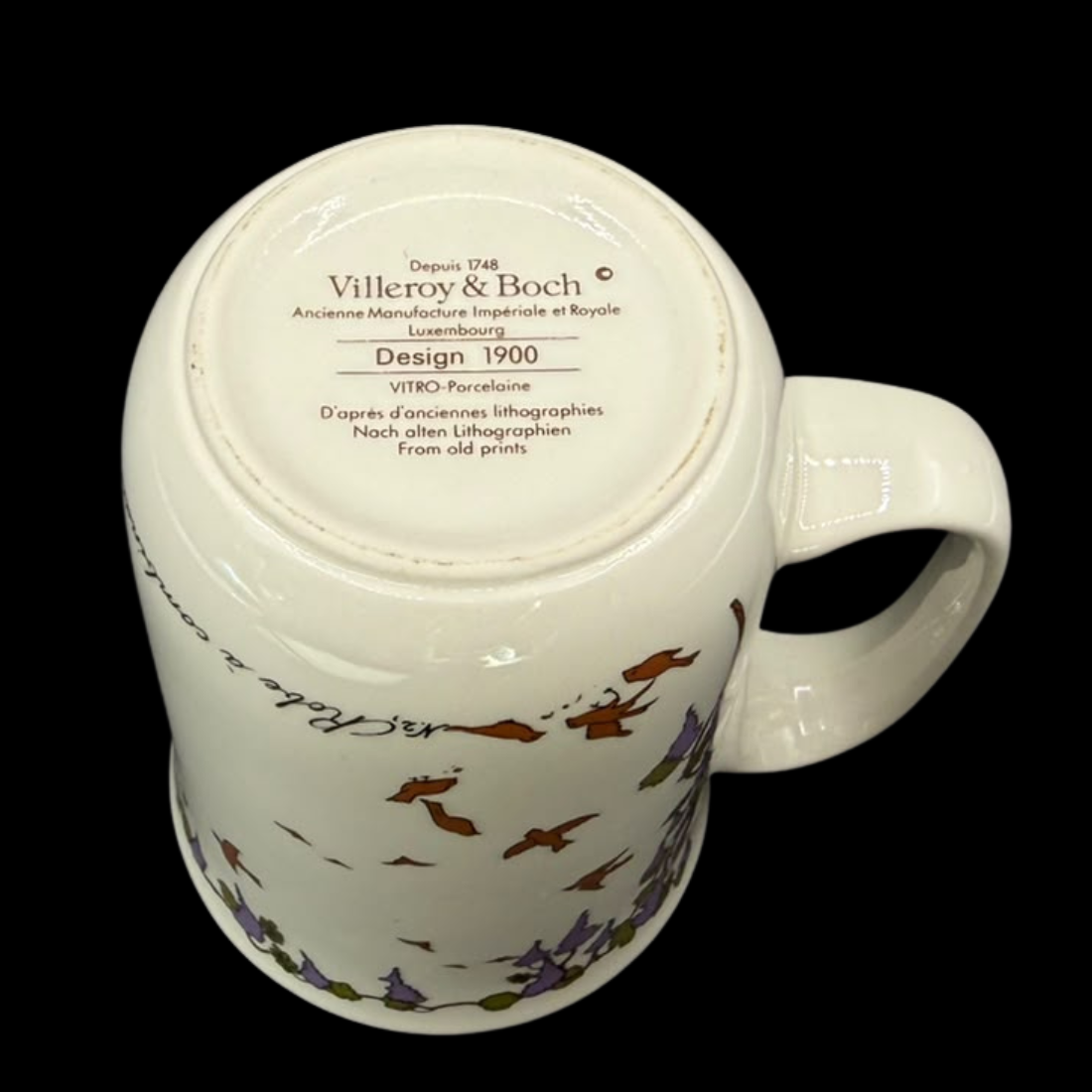 Villeroy & Boch Design 1900: Kaffeebecher / Henkelbecher 1 - neuwertig