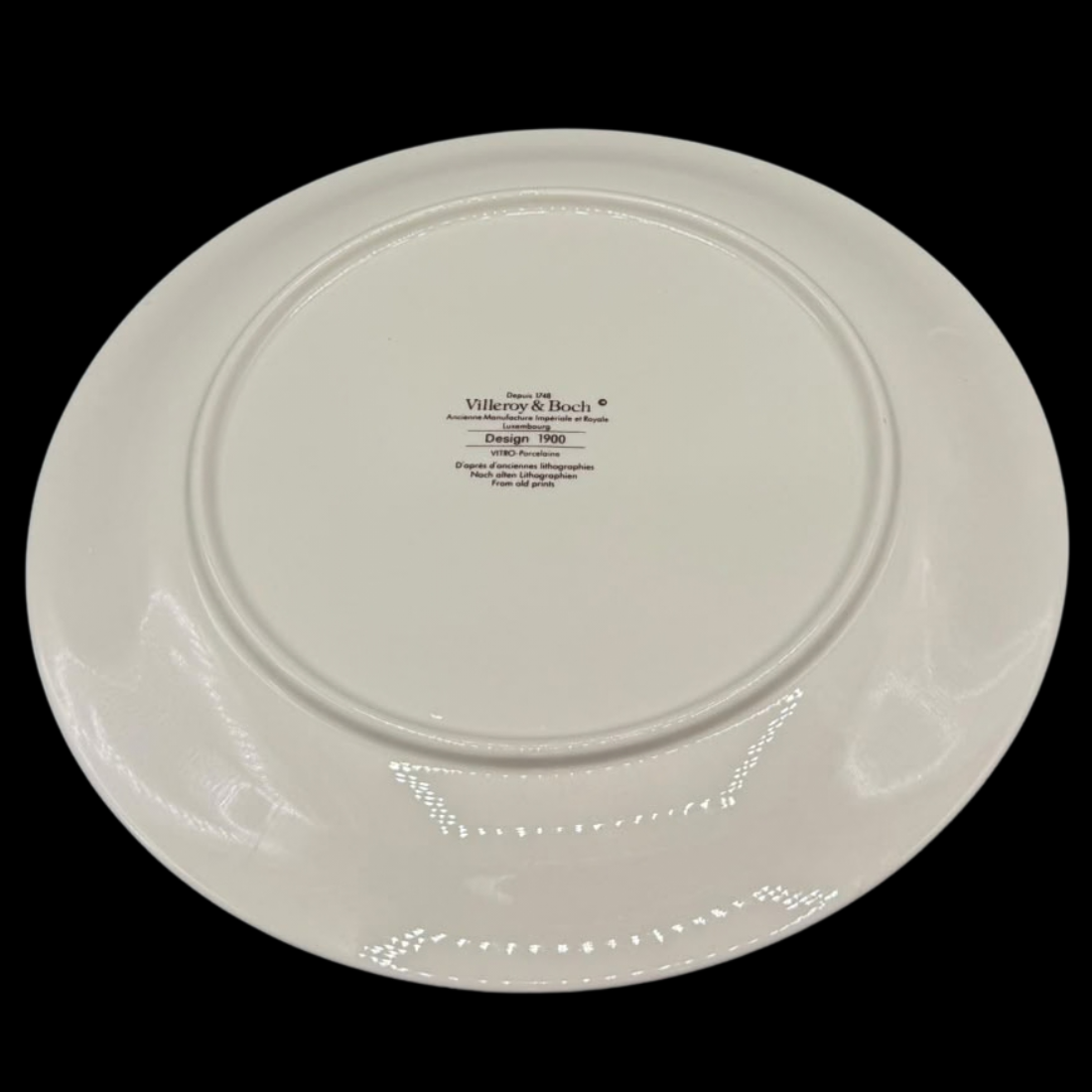 Villeroy & Boch Design 1900: Kuchenteller / Frühstücksteller Nr. 6 - neu