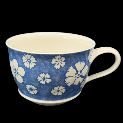 Villeroy & Boch Farmhouse Touch Blueflowers: Frühstückstasse /Jumbotasse / Cappuccinotasse / große Tasse