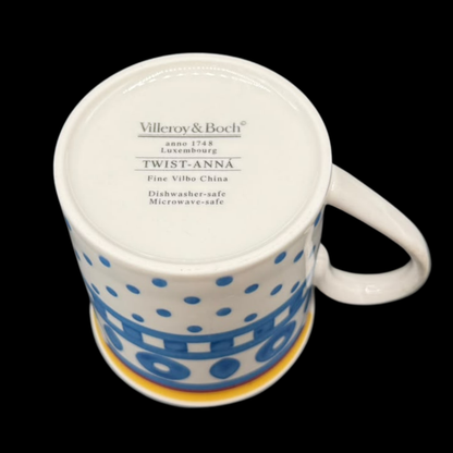 Villeroy & Boch Twist Anna: Kaffeebecher / Henkelbecher