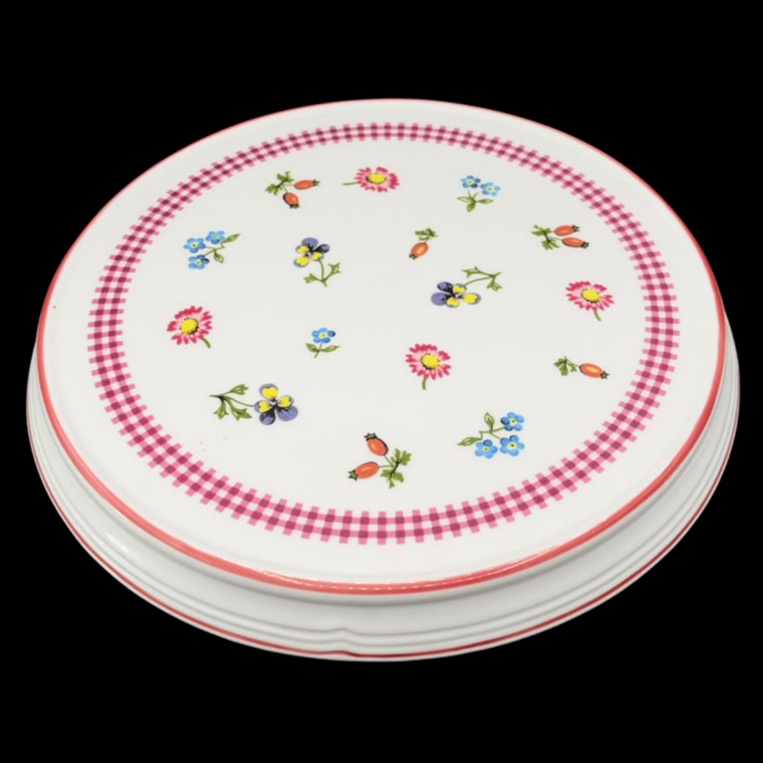 Villeroy & Boch Petite Fleur: Tafelaufsatz / Schale auf Fuß - Cake & Cookies