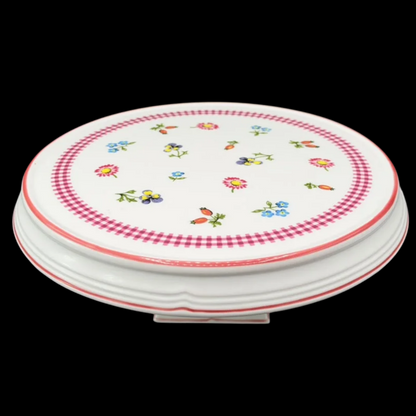 Villeroy & Boch Petite Fleur: Tafelaufsatz / Schale auf Fuß - Cake & Cookies