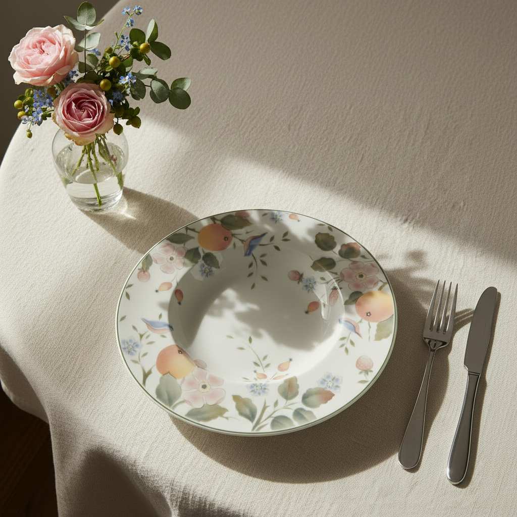 Villeroy & Boch Orangerie: Suppenteller / tiefer Teller - neuwertig