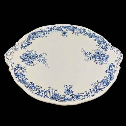 Villeroy & Boch Valeria blau: Kuchenplatte / Platte mit Griffen (7121115185289)