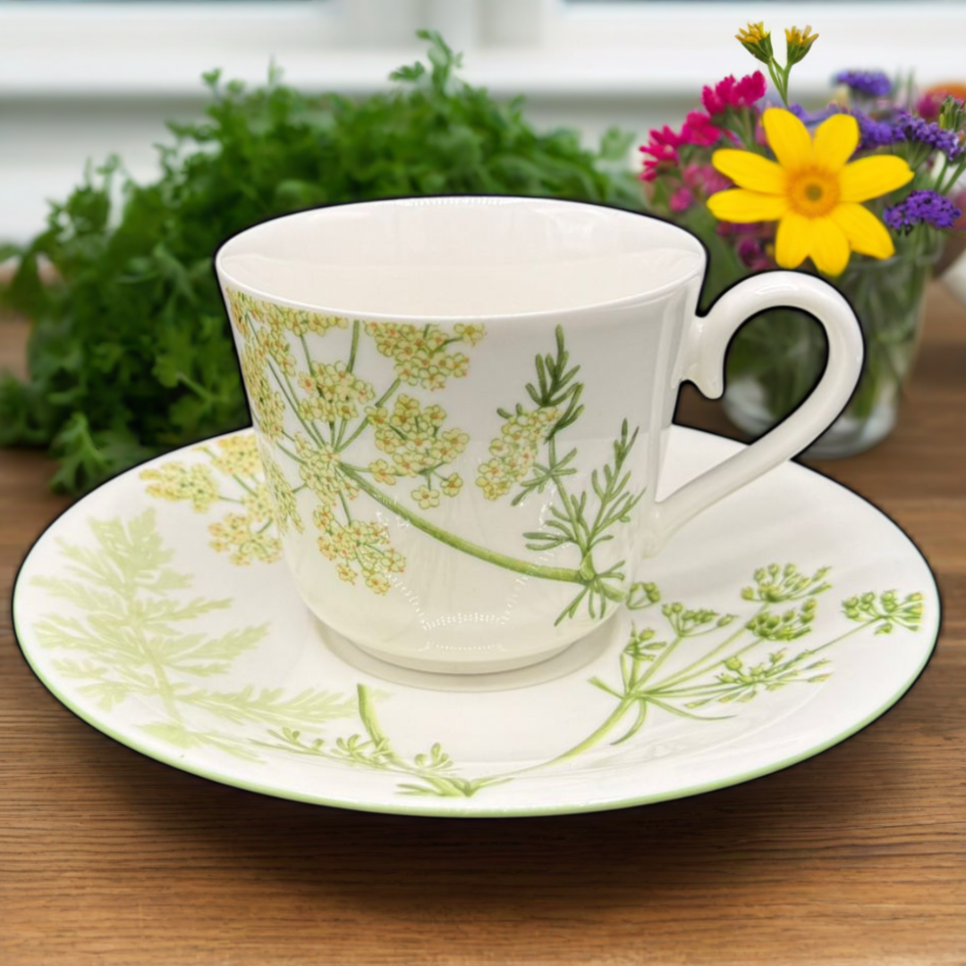 Villeroy & Boch Althea Nova: Jumbotasse / Frühstückstasse mit Unterteller (15290453426500)