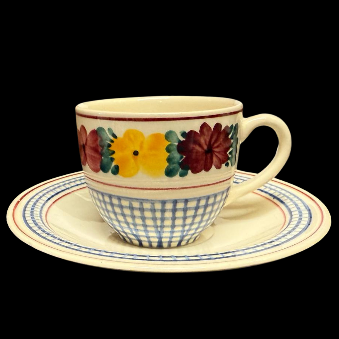 Villeroy & Boch Goslar: Mokkatasse / Espressotasse mit Unterteller