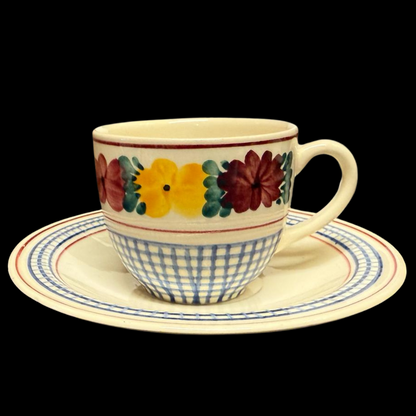 Villeroy & Boch Goslar: Mokkatasse / Espressotasse mit Unterteller