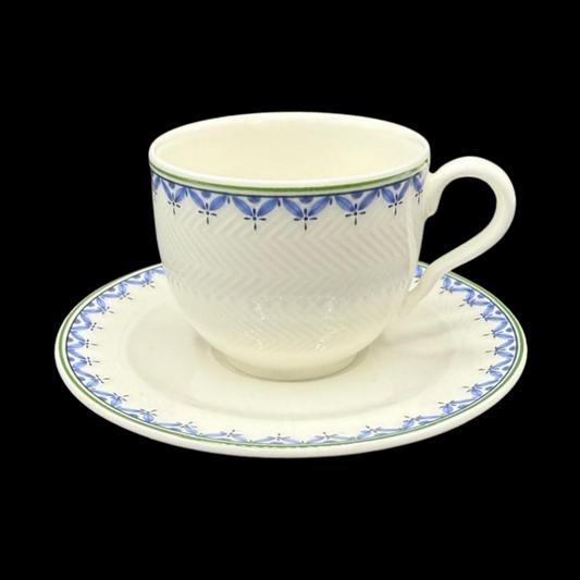 Villeroy & Boch Casa Look: Mokkatasse / Espressotasse mit Unterteller (14865366712644)