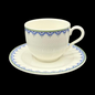 Villeroy & Boch Casa Look: Mokkatasse / Espressotasse mit Unterteller (14865366712644)