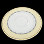 Winterling Ornamente gelb: Unterteller / Untertasse - 15,5 cm (15007407341892)