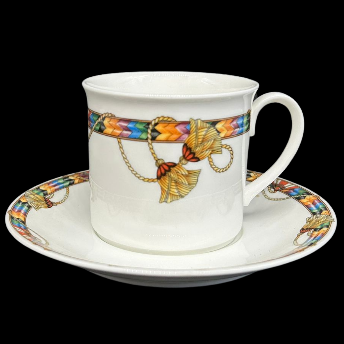 Villeroy & Boch Messalina: Kaffeetasse / Tasse mit Unterteller (9451849056580)