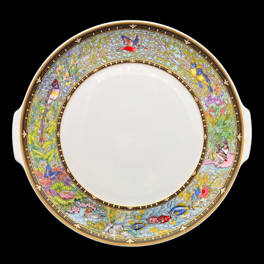 Villeroy & Boch Vie Sauvage: Tortenplatte / Kuchenplatte - 28,5 cm (8781577093444)