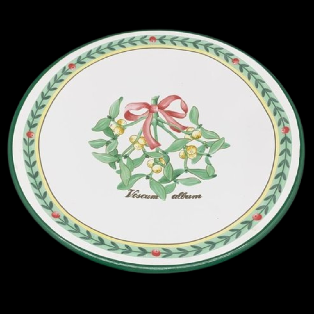 Villeroy & Boch French Garden: Schale mit Fuß - ca 28,5 cm Weihnachten / Christmas / Noel (7121058332809)