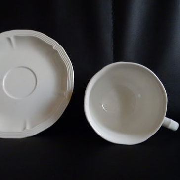 Villeroy & Boch Chambord (wie Manoir): Teetasse / Tasse mit Unterteller (7120689758345)