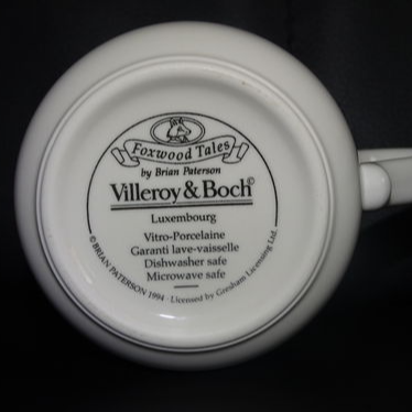 Villeroy & Boch Foxwood Tales: Henkelbecher / Kaffeebecher Frühjahrsputz - neu (7120763027593)