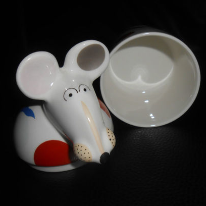 Villeroy & Boch Animal Park: Marmeladedose Jam Mouse / Deckeldose Maus (7120860348553)