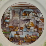 Villeroy & Boch Foxwood Tales: Kuchenteller "Frühling" / Frühstücksteller - neu (7120814604425)