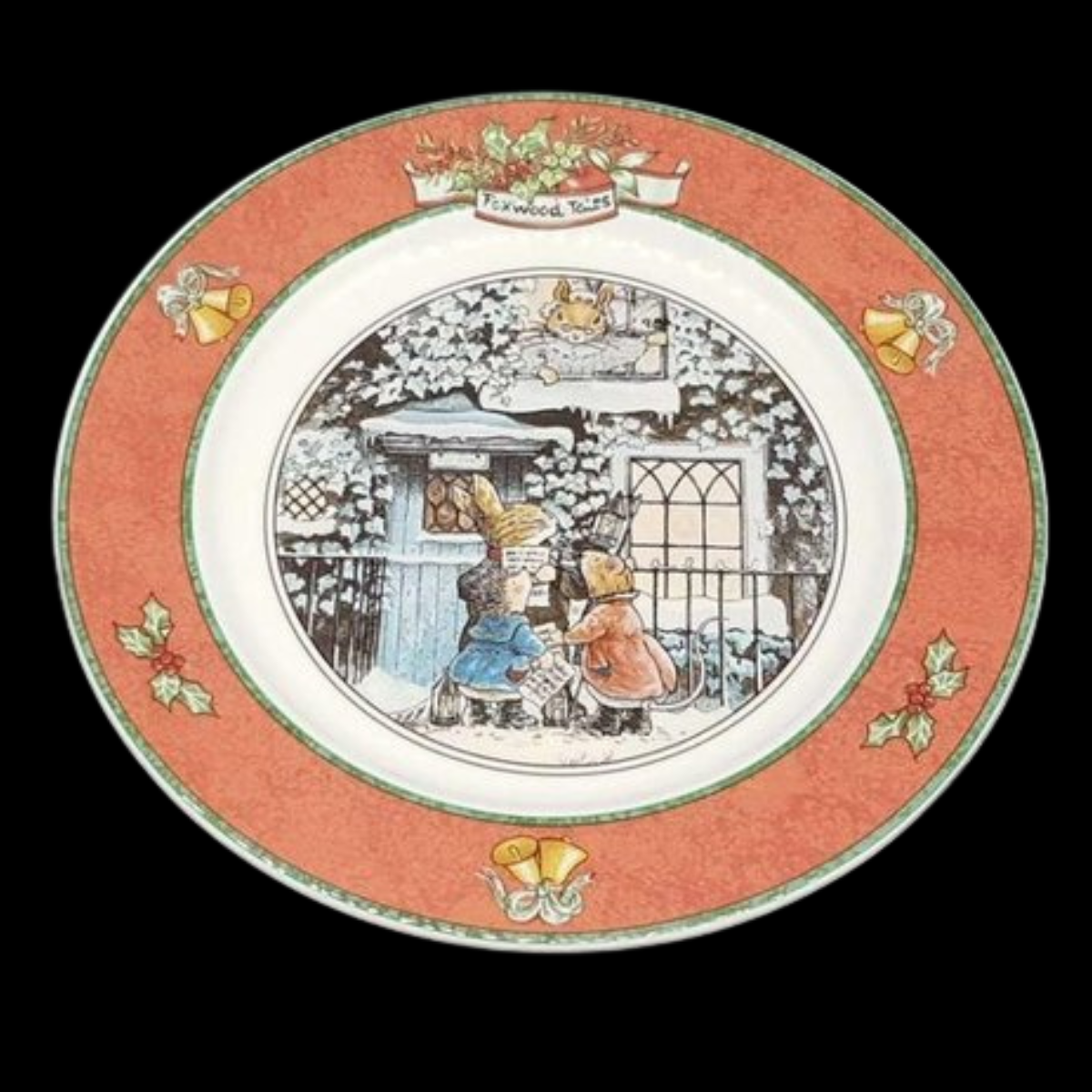 Villeroy & Boch Foxwood Tales Christmas: Kuchenteller / Frühstücksteller - neu (7121048273033)