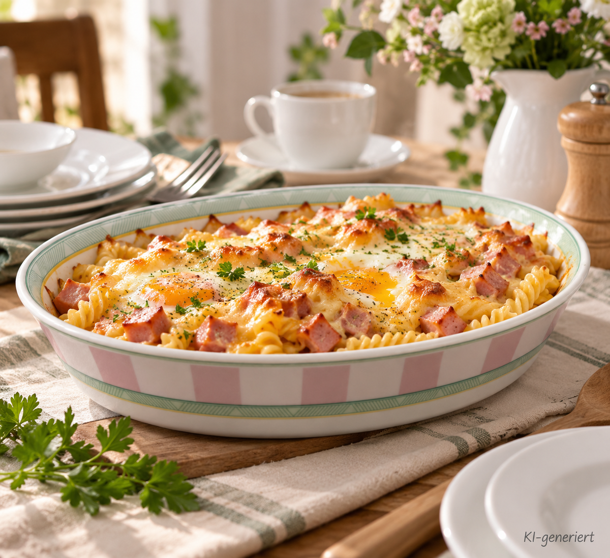 Hutschenreuther Medley Parklane: Auflaufform / Backform - 24 cm