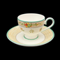 Villeroy & Boch Golden Birds: Mokkatasse mit Unterteller (15113553248580)