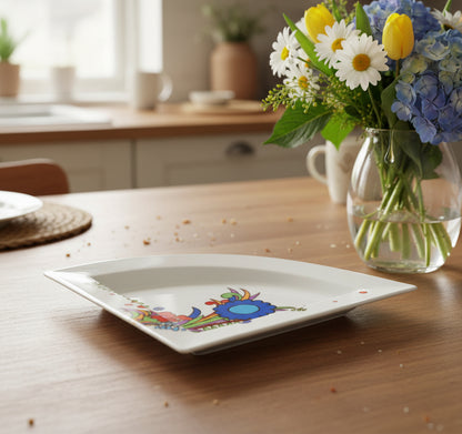 Villeroy & Boch New Wave Acapulco: Dreieckteller / Triangel / Teller dreieckig