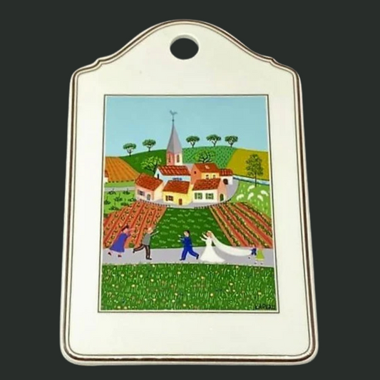 Villeroy & Boch Naif: Brettchen / Frühstücksbrettchen / Porzellanbrettchen Hochzeit (7120741335177)
