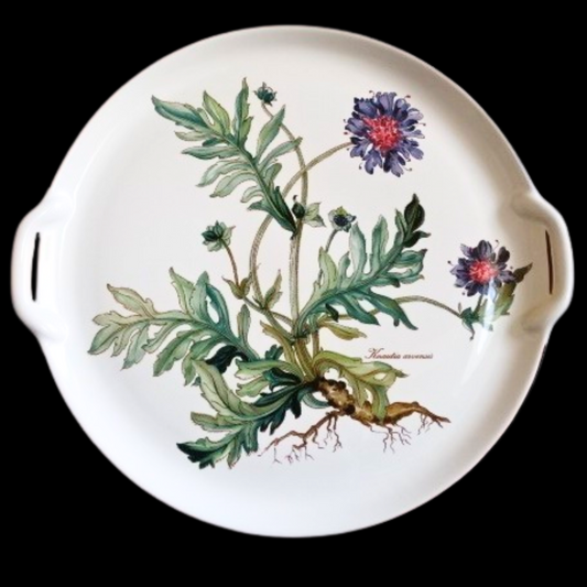 Villeroy & Boch Botanica: Kuchenplatte / Platte, rund / Tortenplatte mit Griffen (7120828563593)