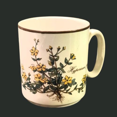 Villeroy & Boch Botanica: Henkelbecher / Kaffeebecher - gelbe Blumen (7120727539849)