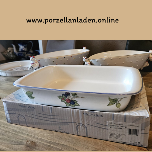 Villeroy & Boch Cottage: Auflaufform / Lasagenform - neu und in Originalverpackung (14902585524548)
