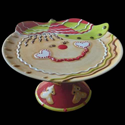 Andrea Fontebasso 1760: Tafelaufsatz / Kuchenplatte auf Fuß / Gebäckplatte Cadeaux de noel (9491908297028)