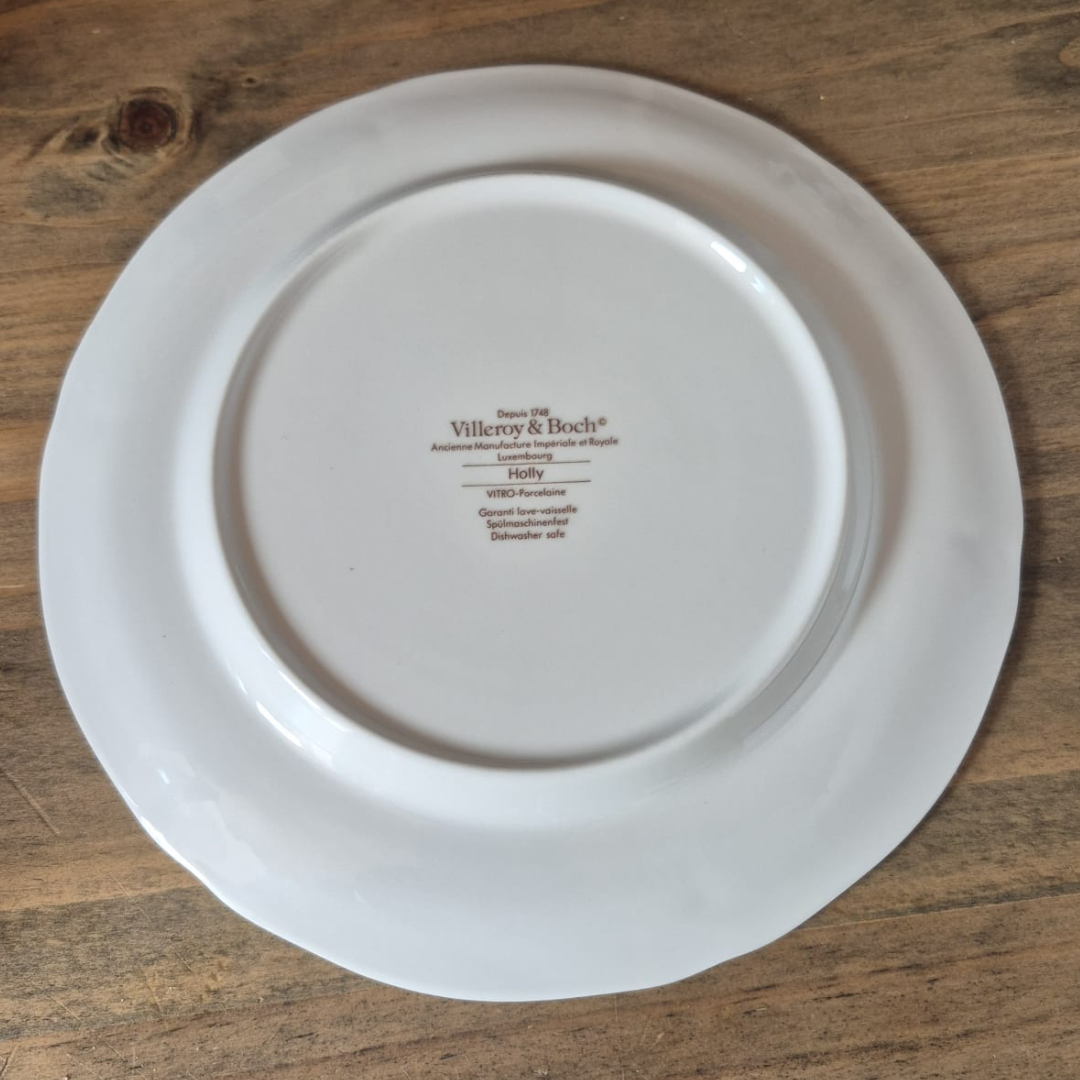 Villeroy & Boch Holly: Kaffeetasse / Teetasse / Tasse mit Unterteller - Weihnachten (Kopie) (15123888898372) (15123906822468)