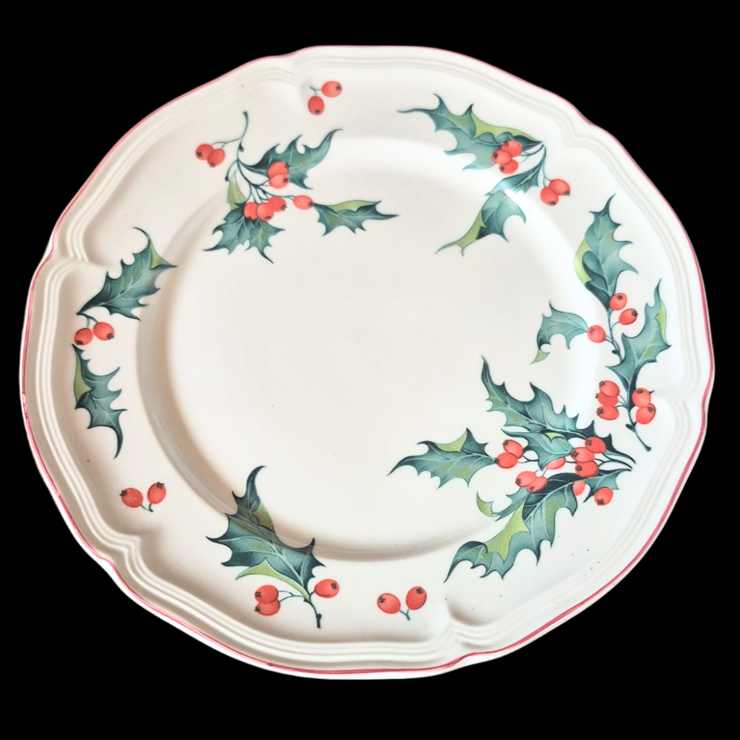Villeroy & Boch Holly: Kaffeetasse / Teetasse / Tasse mit Unterteller - Weihnachten (Kopie) (15123888898372) (15123906822468)