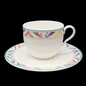 Villeroy & Boch Indian Look: Kaffeetasse / Tasse mit Unterteller - neu (7120990404745)