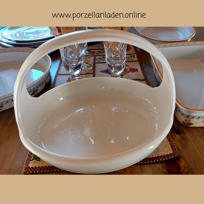 Villeroy & Boch Farmhouse: Griffschale / Schale mit Griff - neuwertig und selten (14885642043716)